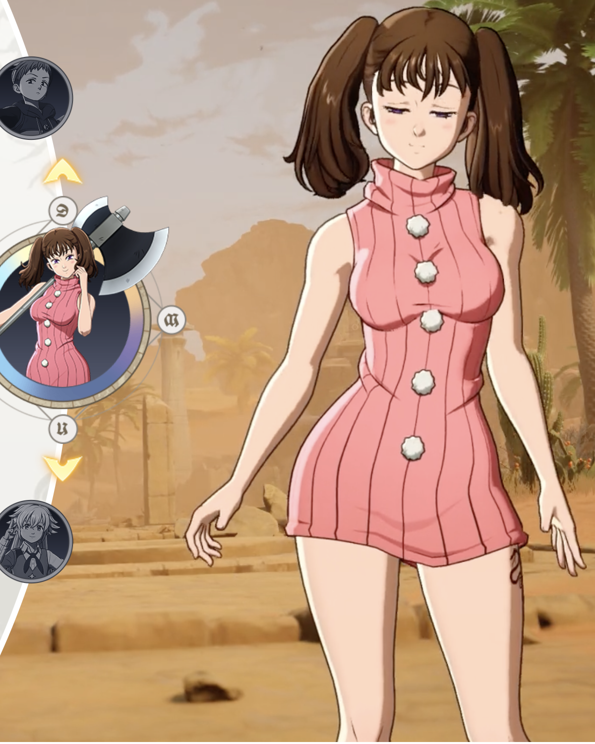 Diane 角色展示风格图