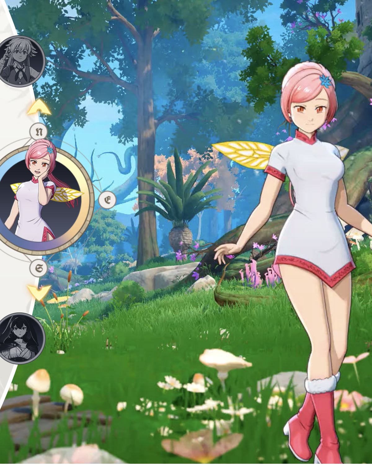 Tioreh 角色展示风格图