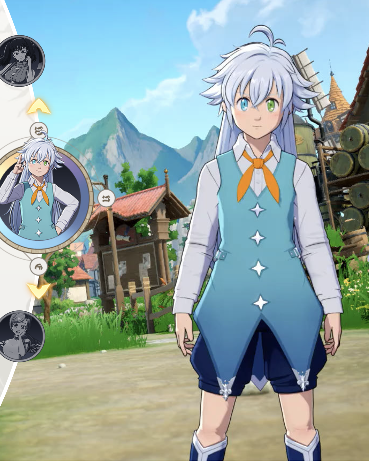 Tristan 角色展示风格图