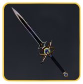 Black Flame Wings Axe icon