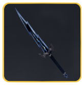 Black Flame Wings Dual Swords icon