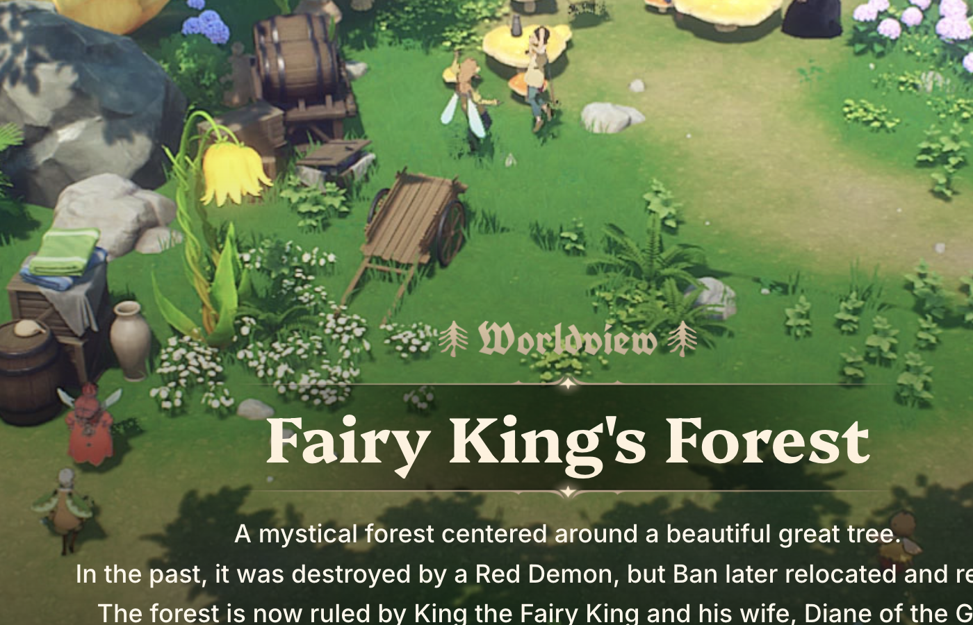 世界观：Fairy King's Forest